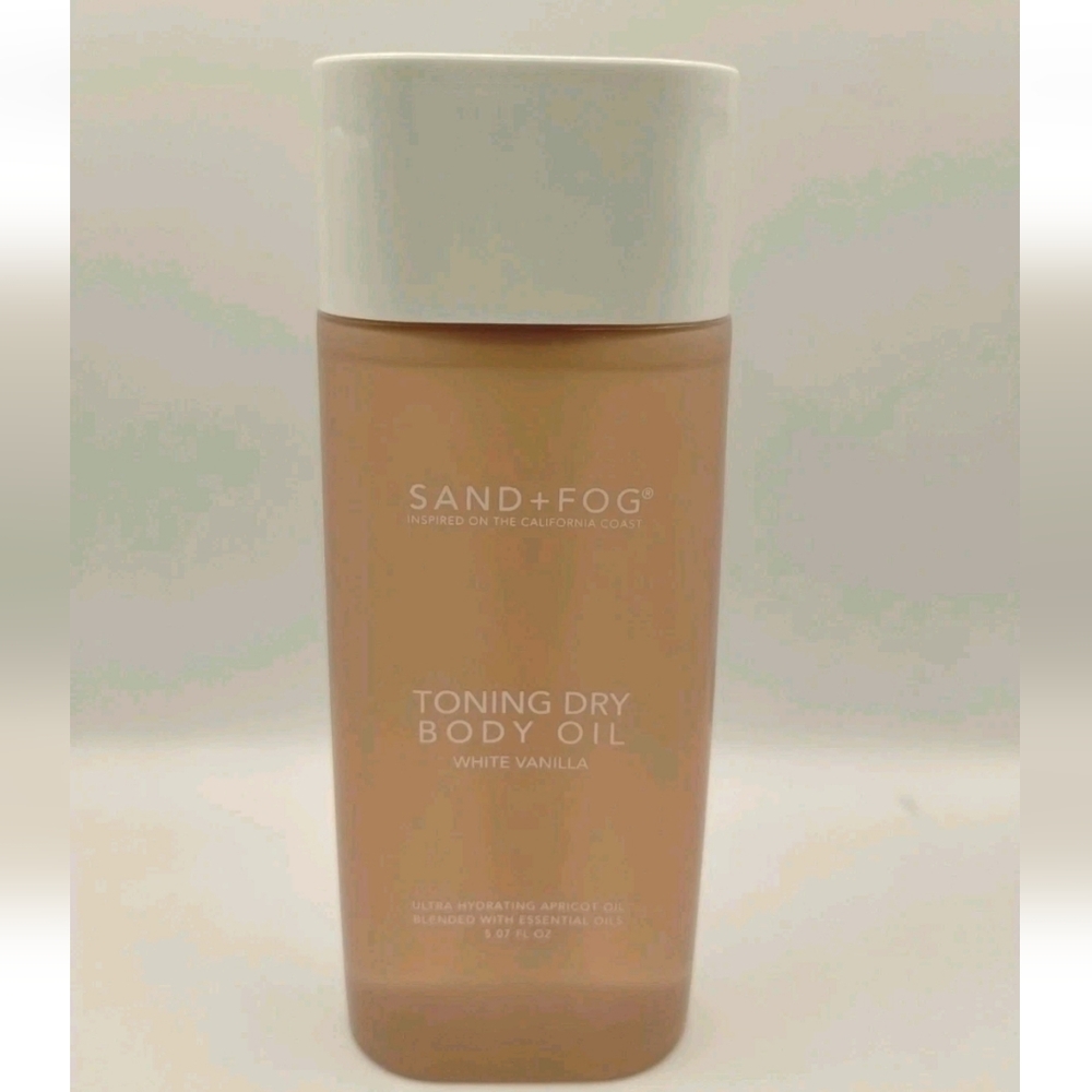 Sand + Fog White Vanilla Toning Body Oil 5.07 oz